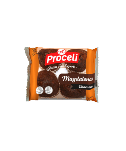 S/GLUTEN PROCELI MAGDALENA CHOCOLATE P/4 UD