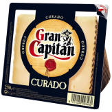 QUESO LACT.G.CAPITAN CURADO CUÑA-250.GR.