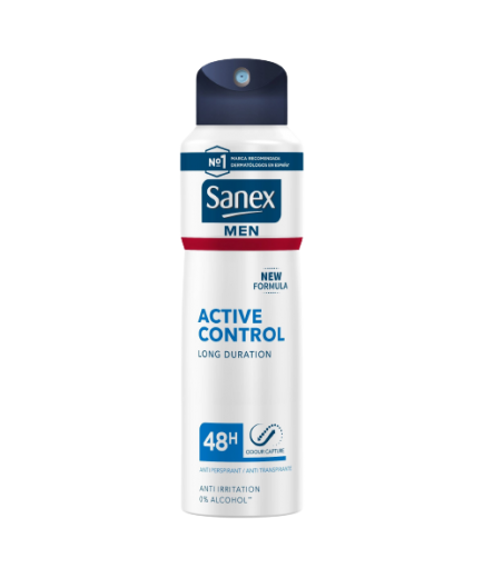 DESODORANTE SANEX MEN ACTIVE CONTROL SP/200 ML
