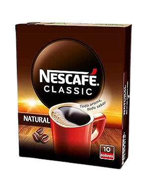 CAFE NESCAFE NATURAL CLASSIC ESTUCHE 10 SOBRES
