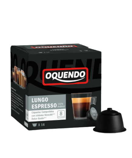 CAFE OQUENDO (D.GUST) LUNGO ESPRESO EST/16UD 112G