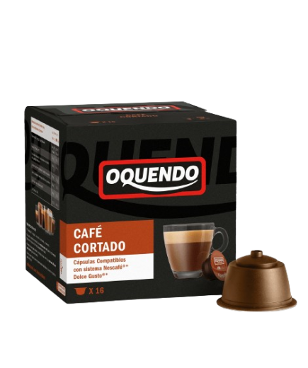 CAFE OQUENDO (D.GUSTO) CORTADO EST/16UD 100.8GR
