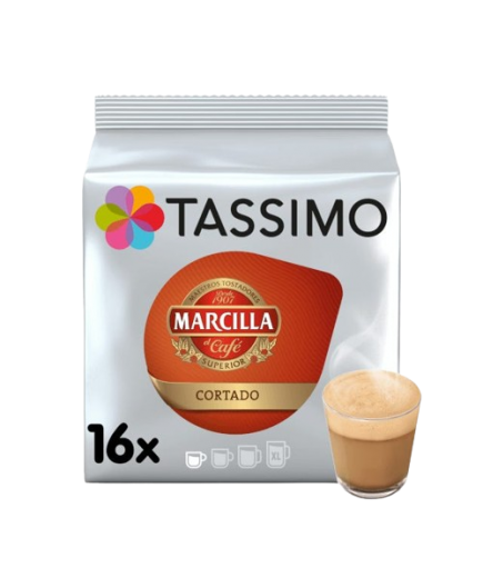 TASSIMO MARCILLA CORTADO 16 CAP.X11,5GR B/184 GR