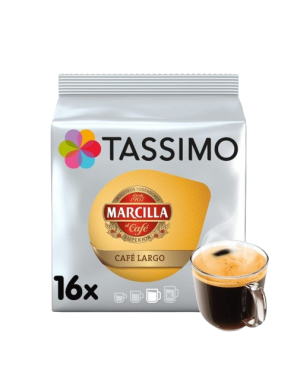 TASSIMO MARCILLA CAFE LARGO 16 CAP.X8GR B/132,8 GR