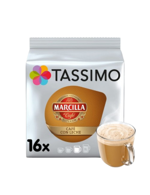 TASSIMO MARCILLA CAFE C/LECHE 16 CAPX11,5G B/184GR