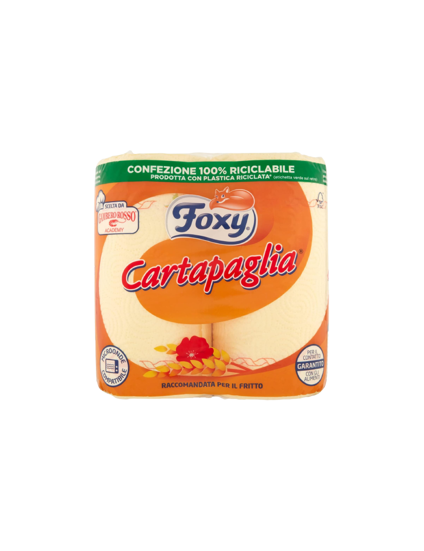 ROLLO COCINA FOXY CARTAPAGLIA 2 CAPAS 13,8M. P/2UD
