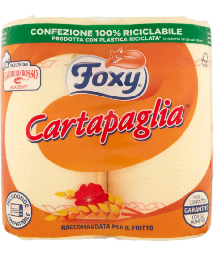 ROLLO COCINA FOXY CARTAPAGLIA 2 CAPAS 13,8M. P/2UD