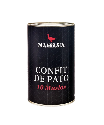CONFIT MUSLO PATO MALVASIA LATA 10 UD