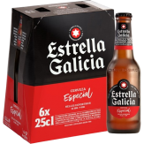 CERVEZA E.GALICIA ESPECIAL 5.5% PACK/6 B/25CL