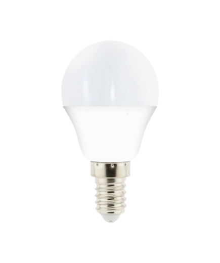LAMPARA LED EXTRASTA ESFERIC LUZ FRIA E14 4,7W 45W