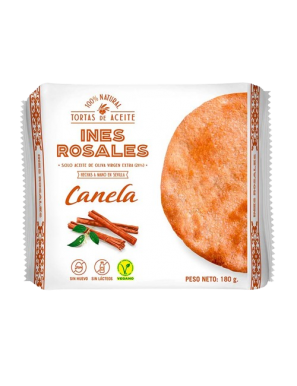 TORTAS ACEITE INES ROSALES C/CANELA 120 GR P/4 UD
