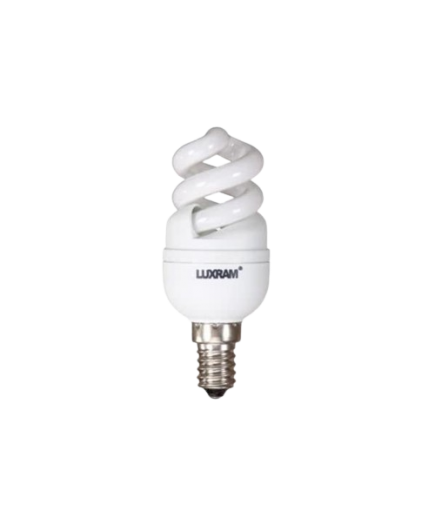 LAMPARA LED EXTRASTAR ESPIRAL  LUZ FRIA E14 6W 44W