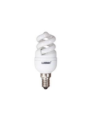 LAMPARA LED EXTRASTAR ESPIRAL  LUZ FRIA E14 8W 64W