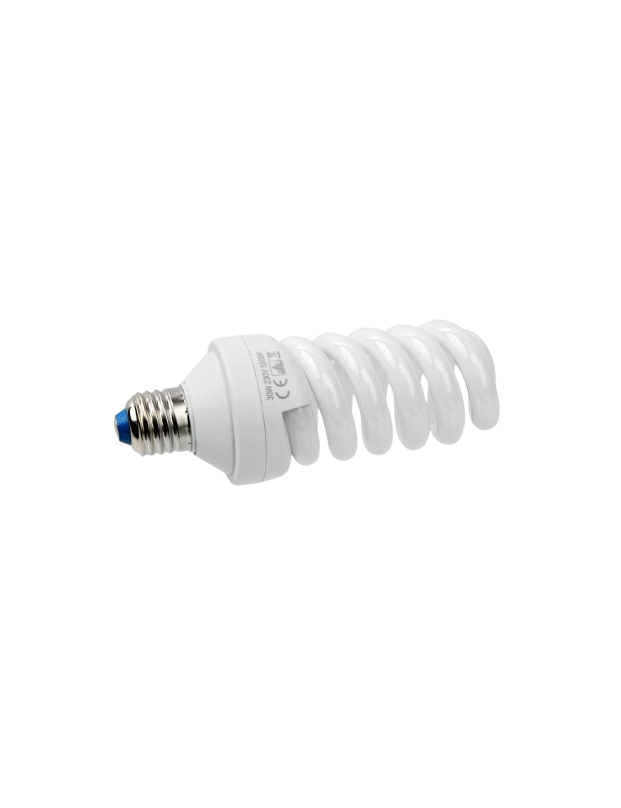 LAMPARA LED EXTRASTAR-PLU ESPIRAL  LUZ FRIA E27 15W