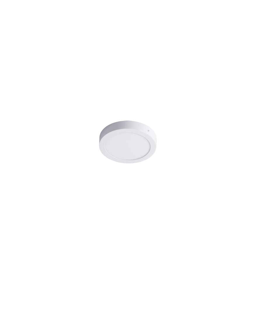 PLAFON LED DOWNLIGHT SUPERFICI BLANC 18W LUZ FRIA