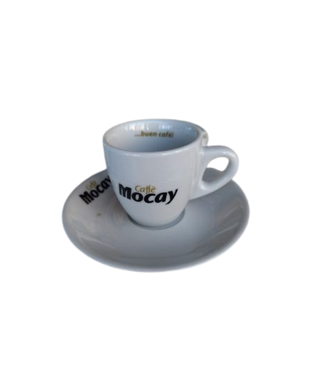MOCAY TAZA+PLATO CAFE CORTADOS-PLUS CAJA 6.UD.