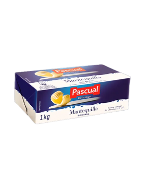 MANTEQUILLA PASCUAL BLOQUE-1 KG