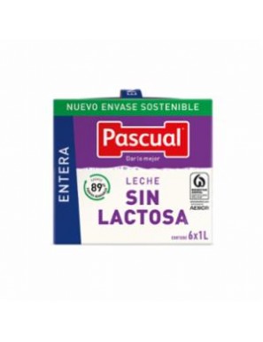 LECHE PASCUAL SIN LACTOSA ENTERA BRICK-1 L
