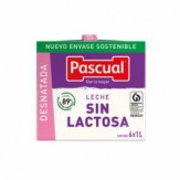 LECHE PASCUAL SIN LACTOSA DESNATADA BRICK-1 L