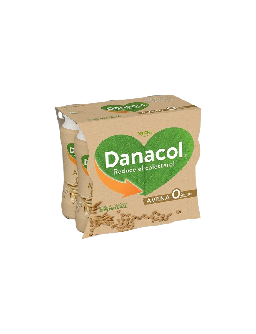 DANONE DANACOL AVENA PACK-6UD    600 GR