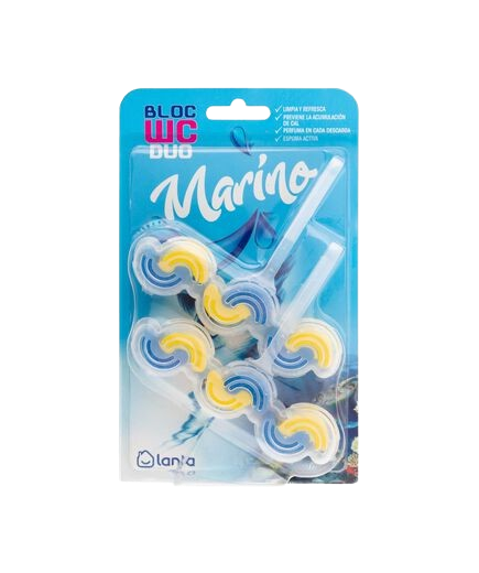 LIMPIADOR WC TDOY DUO MARINO PACK-2 UD