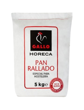 PAN RALLADO GALLO SACO 5 KG