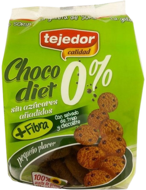 DULCES LAGUIMAR TEJEDOR CHOCO DIET 0% 250GR