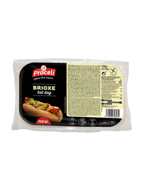 S/GLUTEN PROCELI PAN HOT DOG BRIOXE PACK 2
