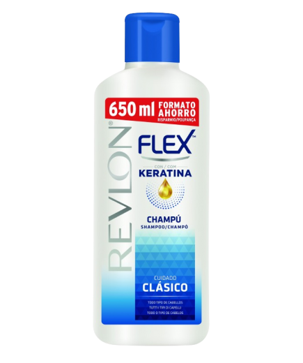 CHAMPU FLEX REVLON NORMAL C/KERATINA B/650 ML