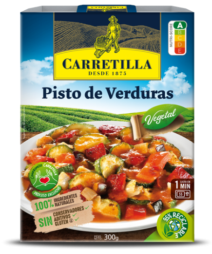 PISTO DE VERDURAS CARRETILLA P/300 GR