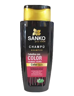 CHAMPU SANKO CABELLOS C/COLOR COLOR-TECH B/270ML