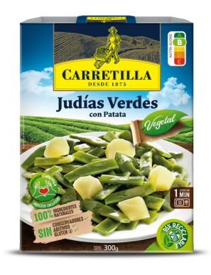 JUDIAS VERDES CARRETILLA C/PATATAS P/300 GR
