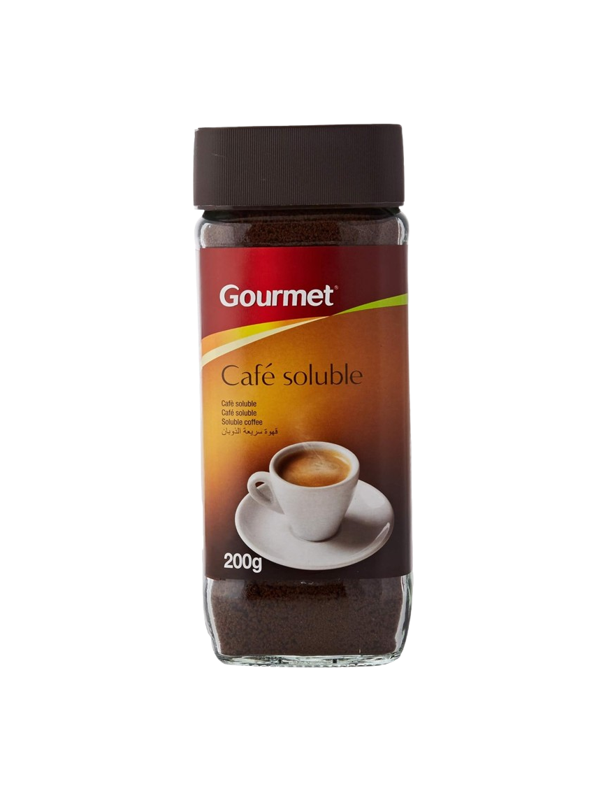 CAFE GOURMET SOLUBLE NATURAL BOTE B/200 GR