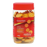 GALLETAS GOURMET SALADA REDONDA B/350 GR