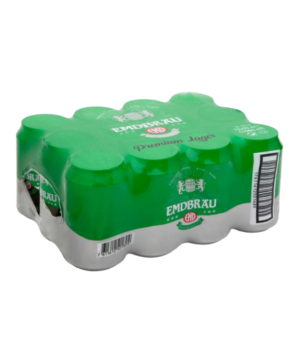 CERVEZA EMDBRAU LATA 33 CL CAJA/12UD