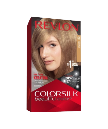 TINTE PELO RVL COLORSILK Nº61 RUBIO OSCURO UD