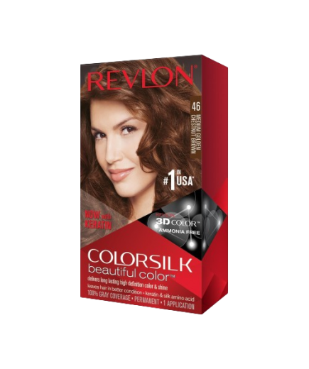 TINTE PELO RVL COLORSILK Nº46 CASTAÑO COBRIZO DOR