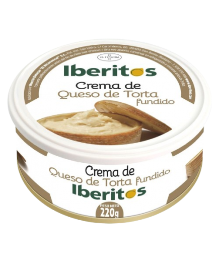 QUESO IBERITOS TORTA CREMA  L/220 GR