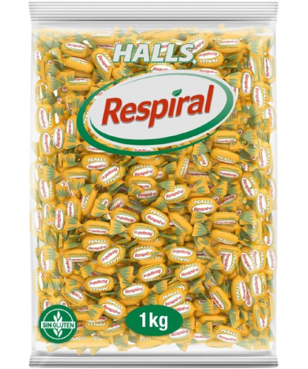 CARAMELOS RESPIRAL MIEL BOLSA 1 KG