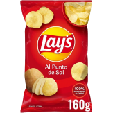 MATUTANO/LAYS PATATAS FRITAS PUNTO SAL B/160 GR