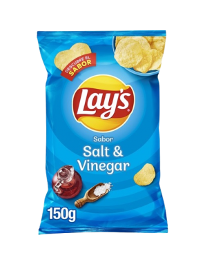 MATUTANO/LAYS PATATAS FRITAS SAL/VINEGAR B/150 GR