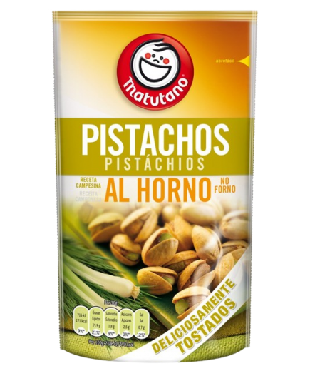 MATUTANO/PISTACHOS AL HORNO B/85 GR
