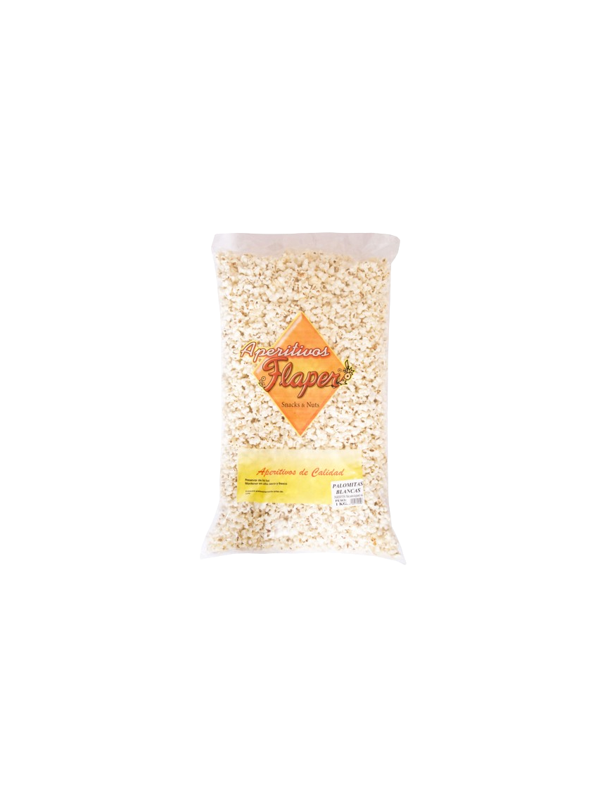 PALOMITAS BLANCAS FLAPER BOLSA 1 KILO