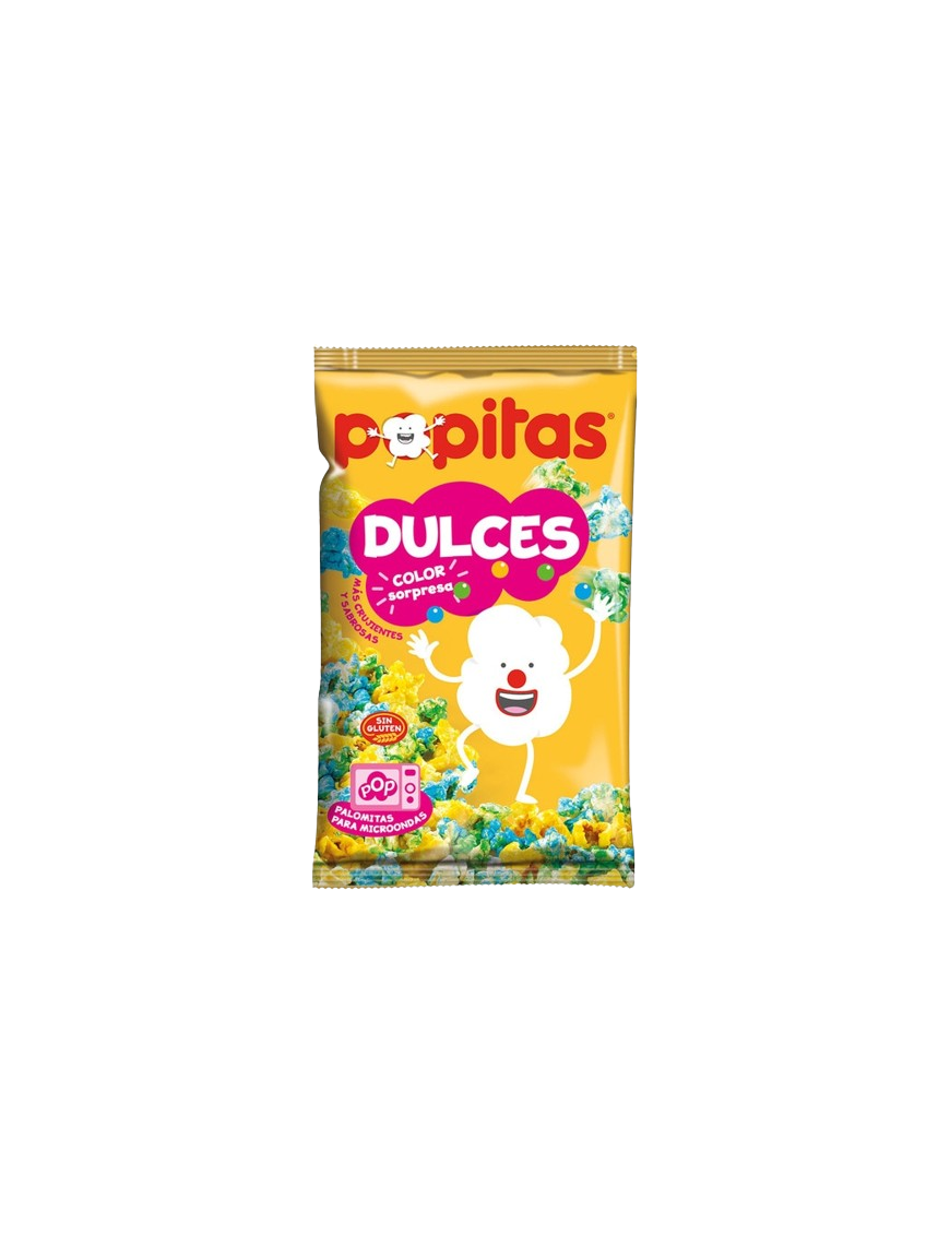 PALOMITAS POPITAS DULCES DE COLORES P/100 GR
