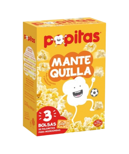 PALOMITAS POPITAS MICRO MANTEQUILLA PAQ/100 GR