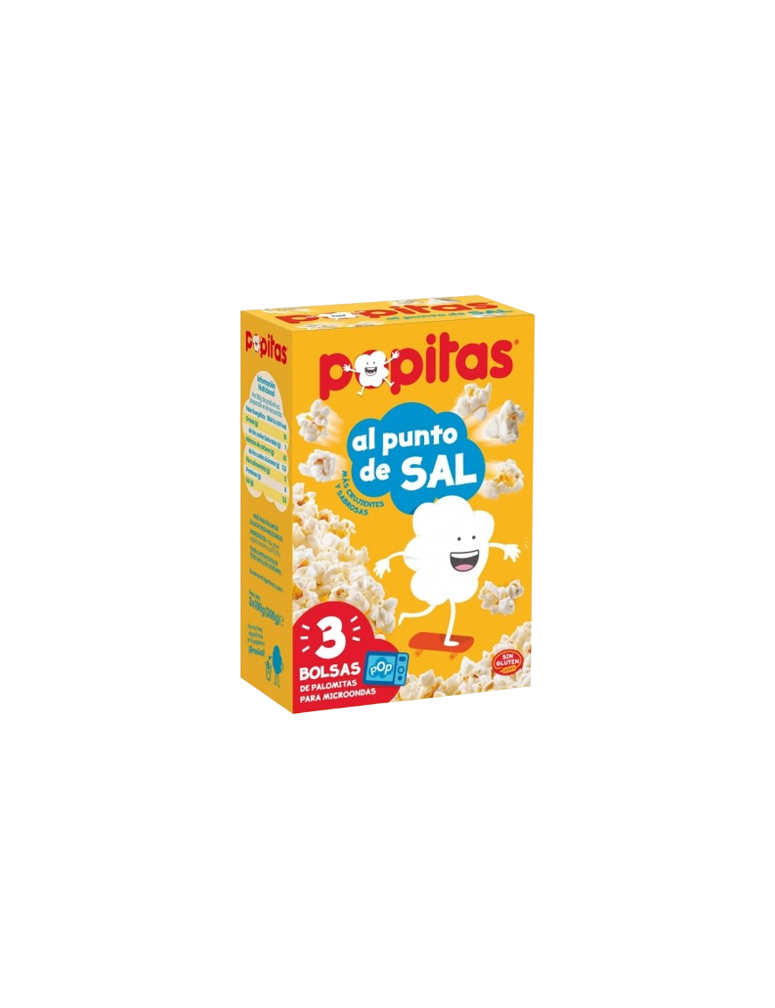 PALOMITAS POPITAS MICRO PUNTO DE SAL P/100 GR