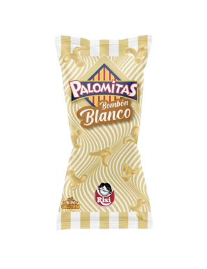 PALOMITAS RISI CHOCOLATE BLANCO B/80 GR