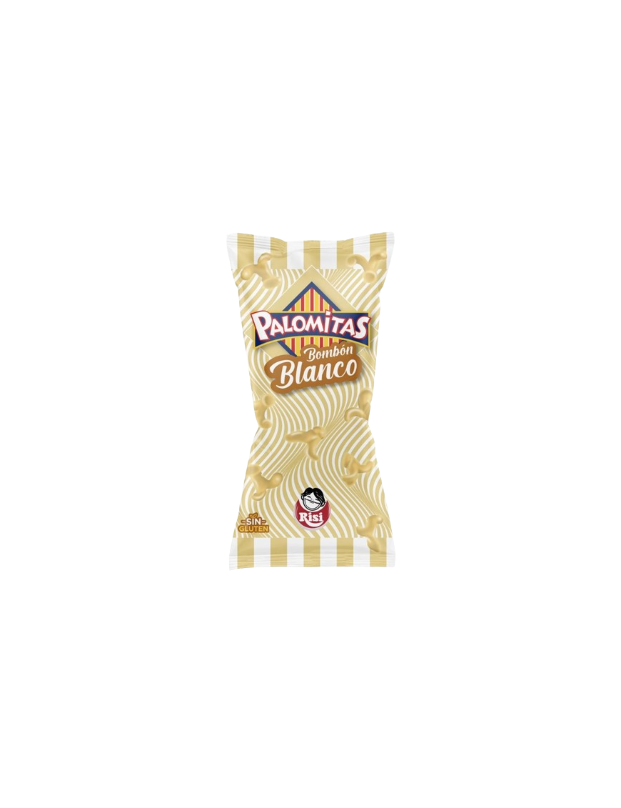 PALOMITAS RISI CHOCOLATE BLANCO B/80 GR