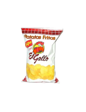 PATATAS FRITAS EL GALLO SIN SAL  B/160 GR