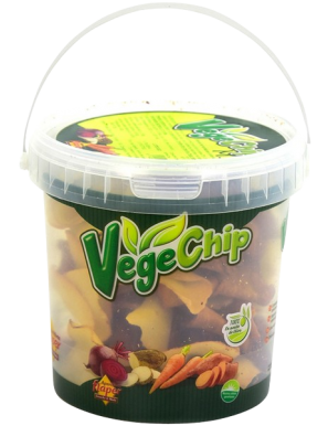 VEGETALES FRITOS VEGECHIP FLAPER CUBO 600GR